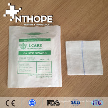 haemostatic cutting gauze sponge
